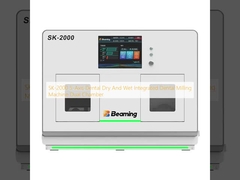 SK-2000 5-Axis Dental Dry And Wet Integrated Dental Milling Machine Dual Chamber